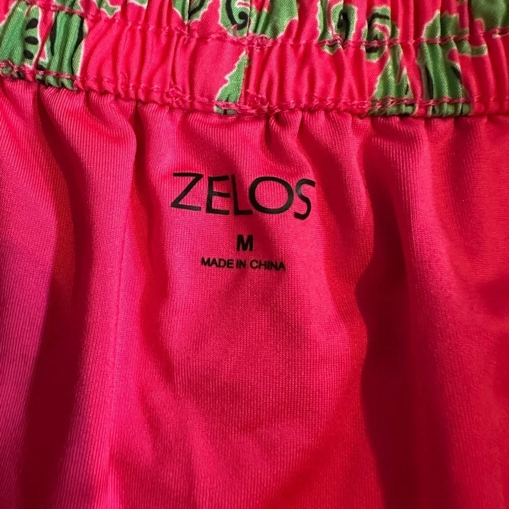 Zelos Size Medium Pink and Green Sea Horse Running Shorts
Summer Active Wear - Picture 6 of 7